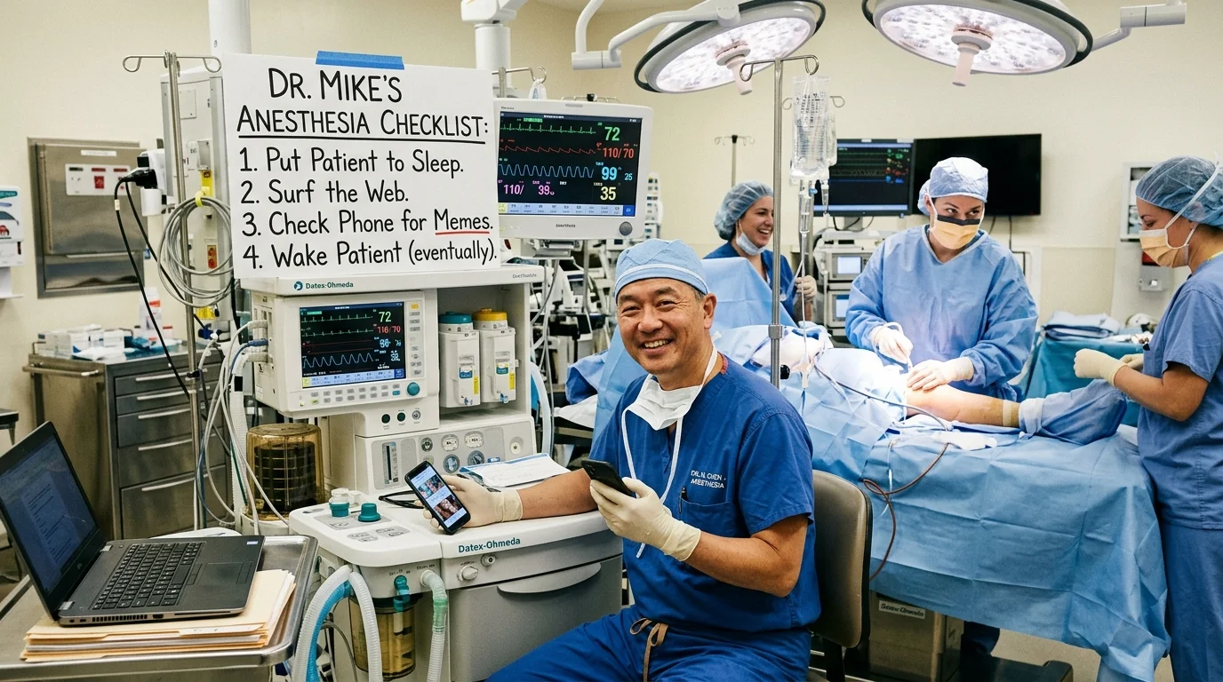 Anesthesiologist One-Liners
