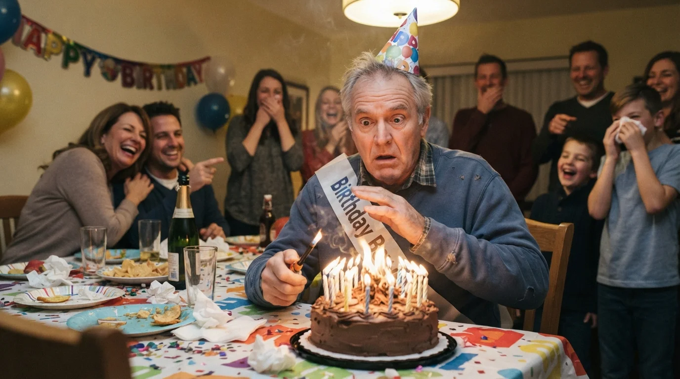 Birthday Caption Jokes