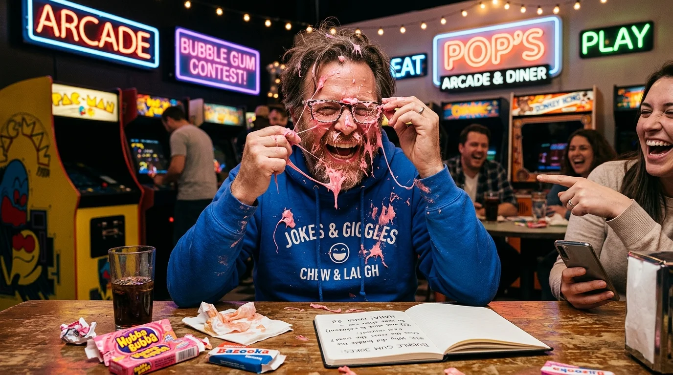 Everyday Bubble Gum Laughs