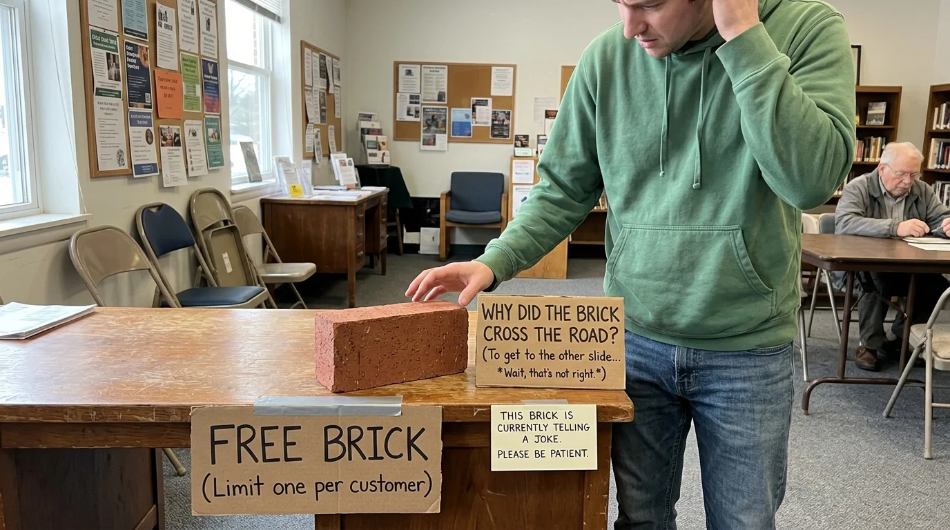 Strong Brick Jokes