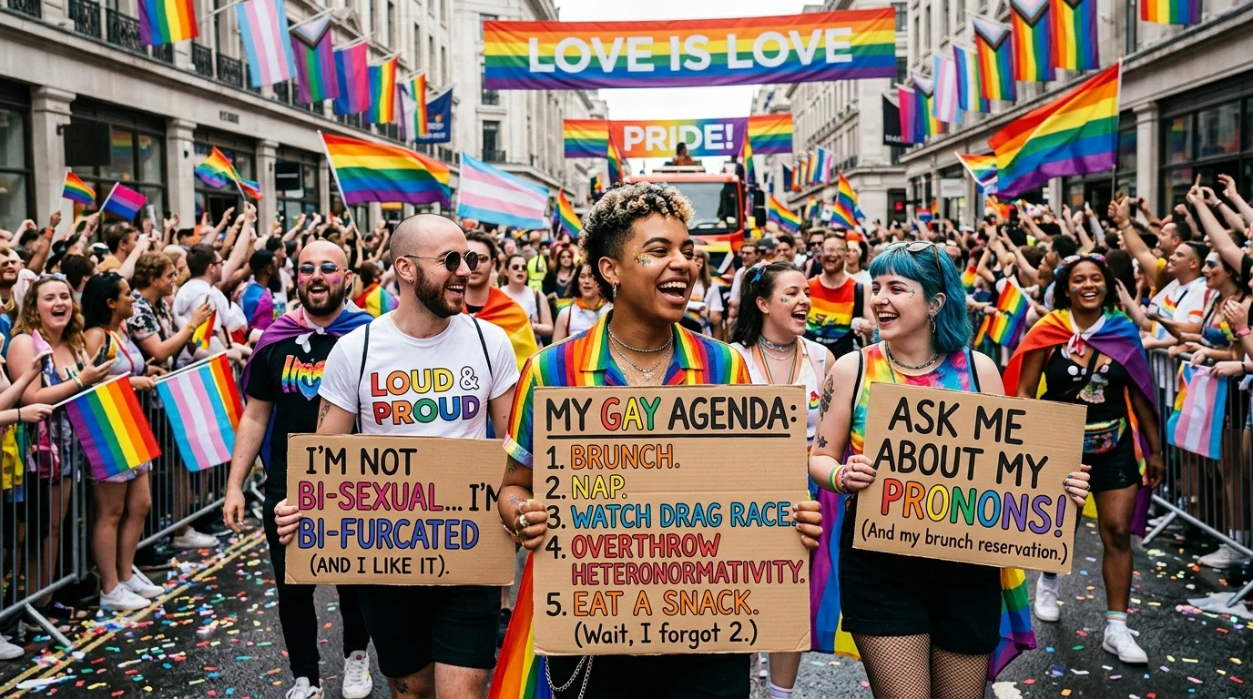 Pride Confidence Jokes