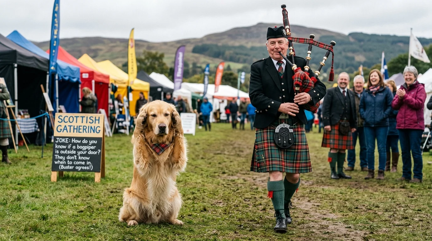 Scottish Bagpiper Jokes