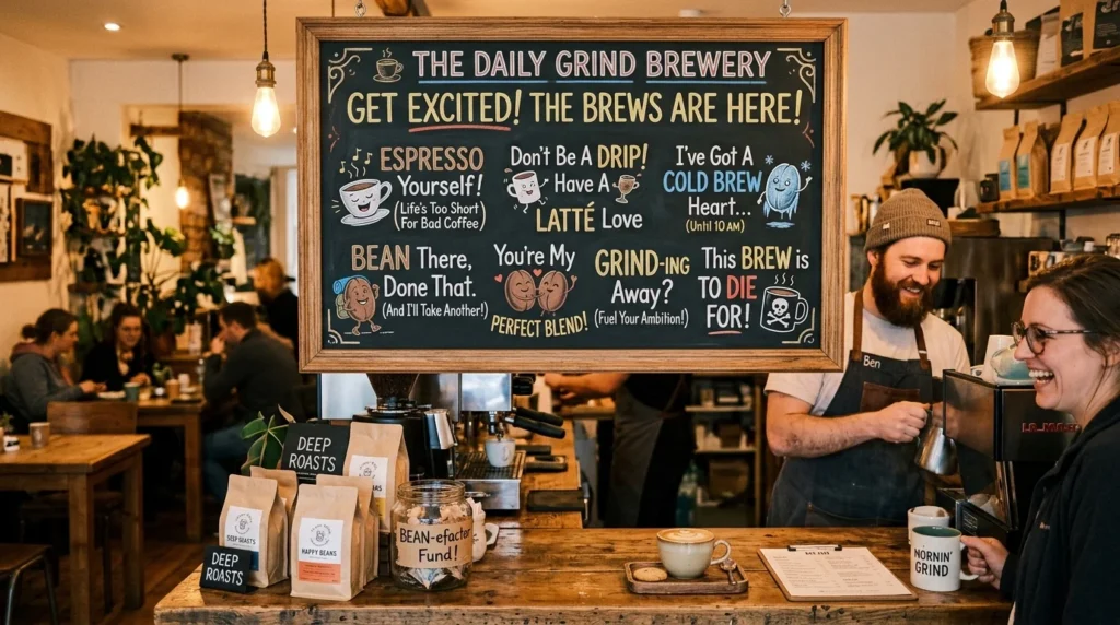 brew puns