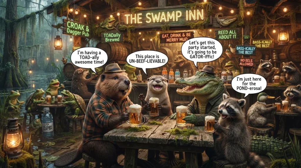 swamp puns